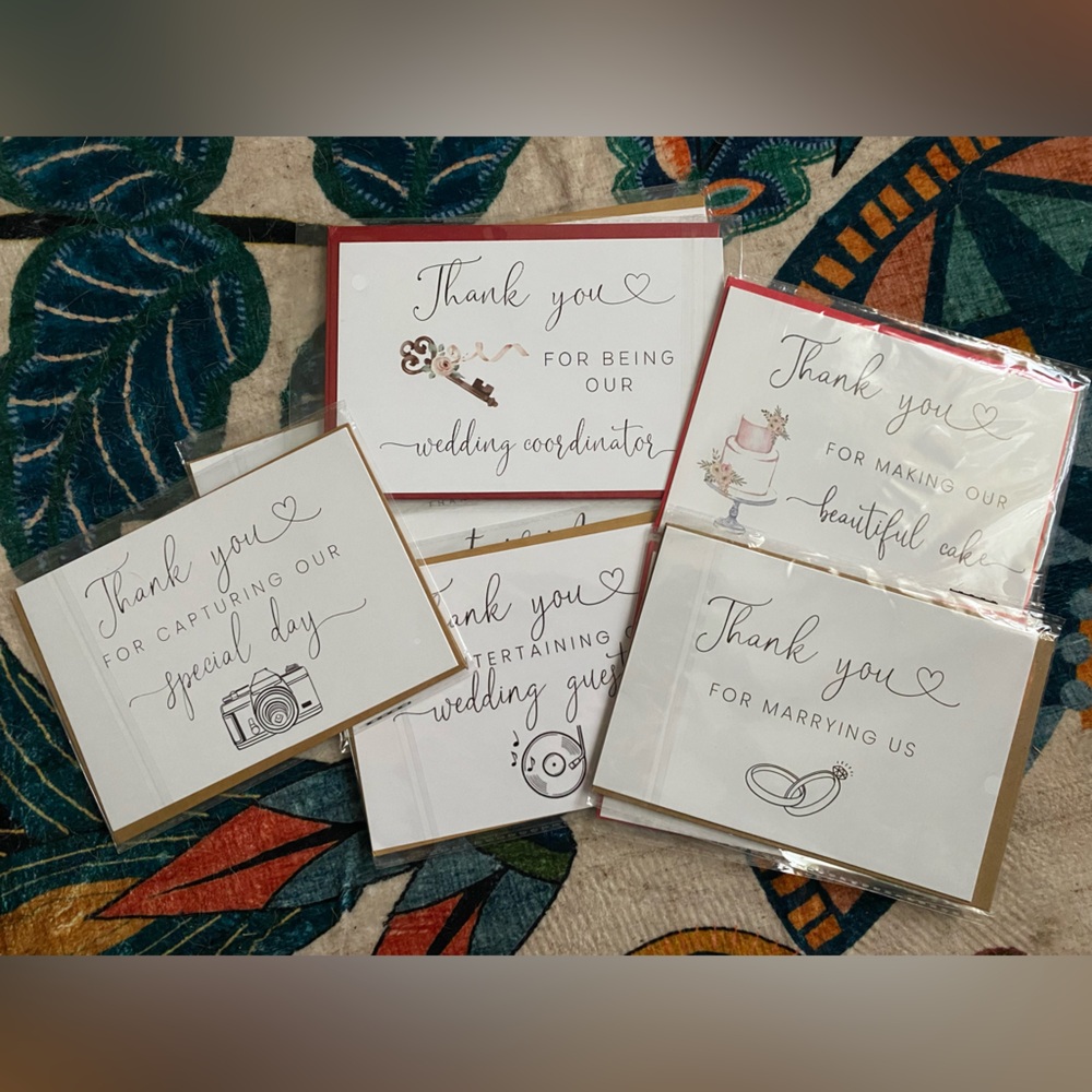 Assorted Thank You Cards Set